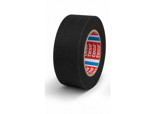 TESA 53949 Gaffa, sort, Bestselger 50mm x 50m, bransjestandarden 