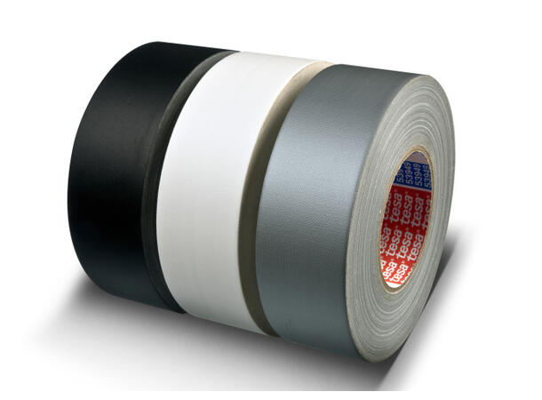 TESA 53949 Gaffa, sort, Bestselger 50mm x 50m, bransjestandarden 