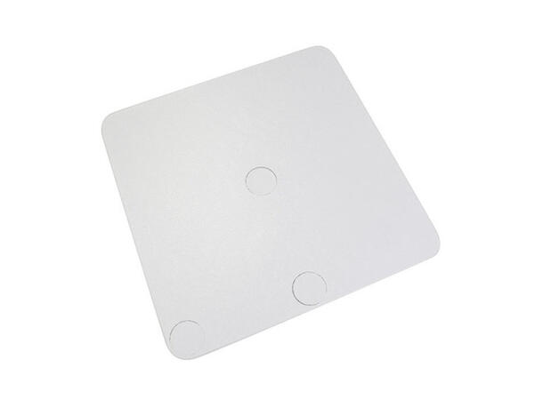 WENTEX 89316 Baseplate cover 600(dl) x 600(w)mm. Hvit