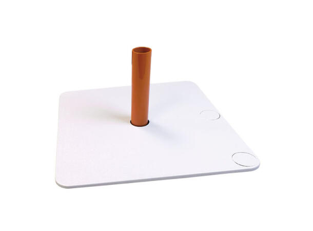 WENTEX 89316 Baseplate cover 600(dl) x 600(w)mm. Hvit