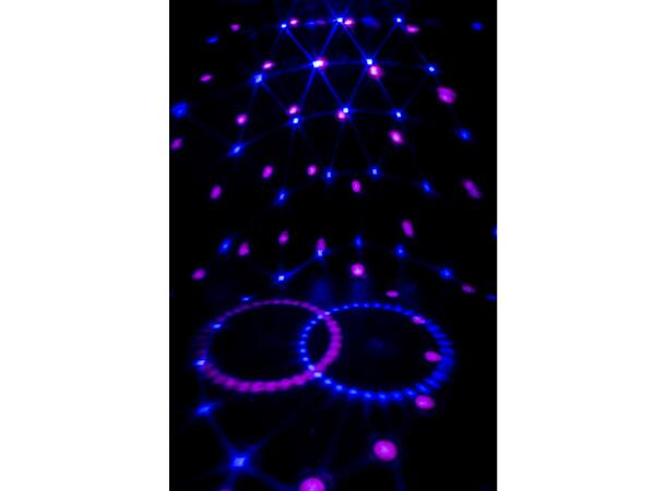 JB Systems LED DIAMOND II Lyseffekt 6x 3W LED, strobefunksjon