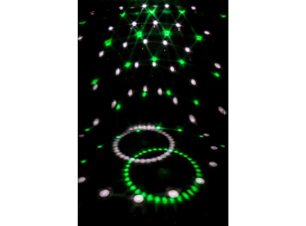 JB Systems LED DIAMOND II Lyseffekt 6x 3W LED, strobefunksjon