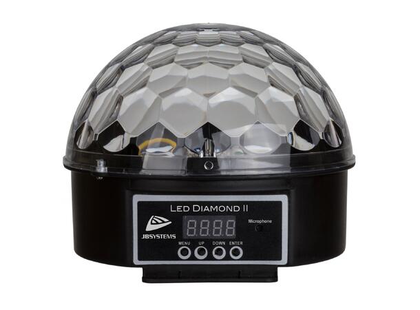 JB Systems LED DIAMOND II Lyseffekt 6x 3W LED, strobefunksjon