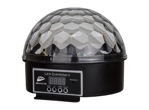 JB Systems LED DIAMOND II Lyseffekt 6x 3W LED, strobefunksjon