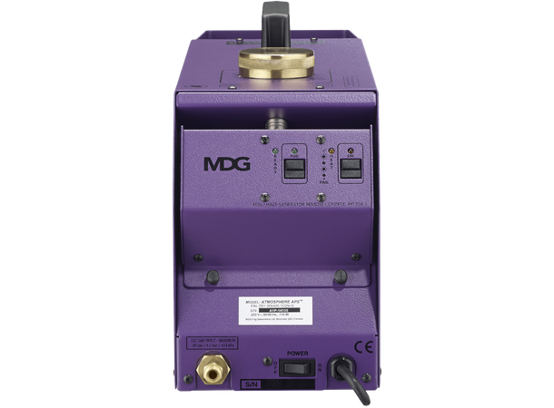 MDG ATMe Atmosphere APS med DMX Bransjestandard Hazer maskin