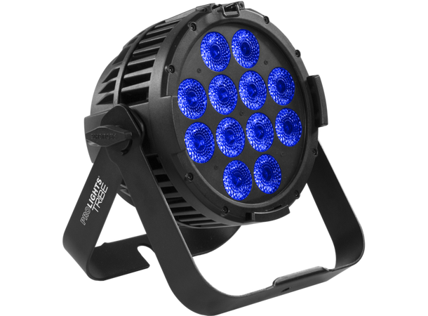 PROLIGHTS LUMIPAR12IP45D LED Par 12x9W RGBW/FC LED Par, IP65, 6,2Kg
