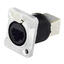 SEETRONIC SE8FDNH-13 RJ45 Zinc. D-panel. Feed thru