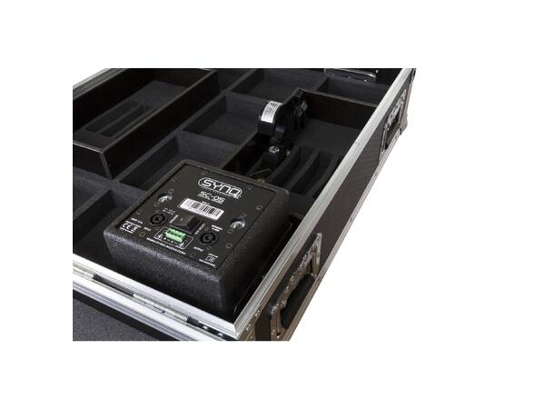 SYNQ Flightcase for 8x SC-05 for SC-05 med clamps