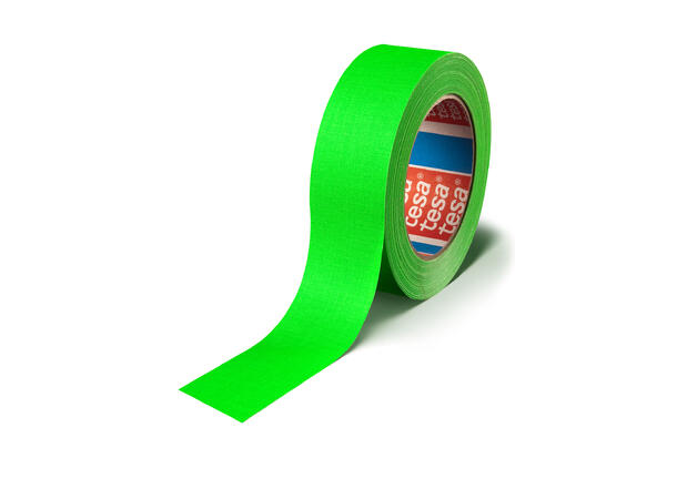 TESA 4671 Highlight gaffa 25mm x 25m, fluoriserende grønn