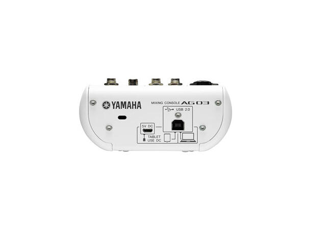 Yamaha AG03 mikser 1 mic/1 stereo line. USB interface