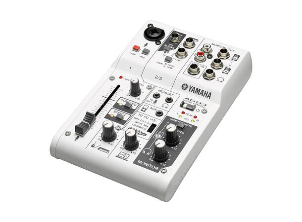 Yamaha AG03 mikser 1 mic/1 stereo line. USB interface