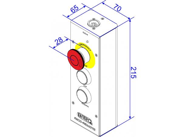 BRITEQ 04650 remote control For RICO serien