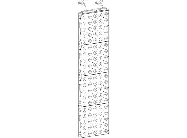 BRITEQ Beam Matrix 5x5 RGBW Matrix effect, 25x 15W RGBW LED
