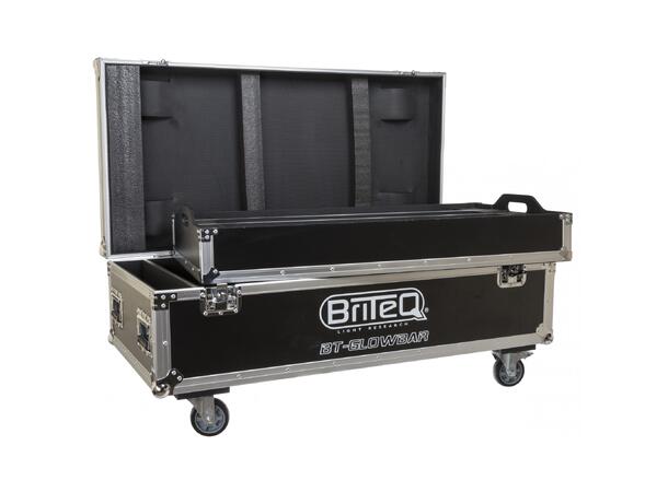BRITEQ CASE for 8x BT-GLOWBAR Flightcase for 8x BT-GLOWBAR