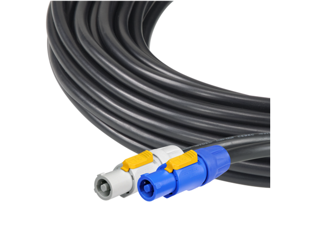 GDE 958025L10 Strømkabel 3x2,5mm, Powercon/powercon, 10m