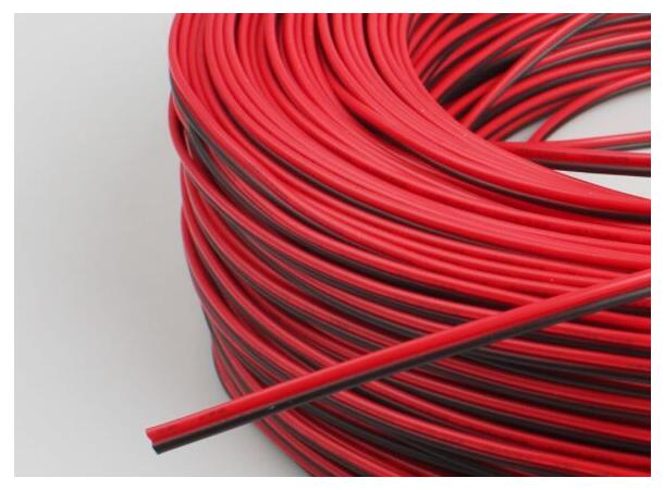 SBL 2-leder kabel for LED strip etc. Rull á 20 meter