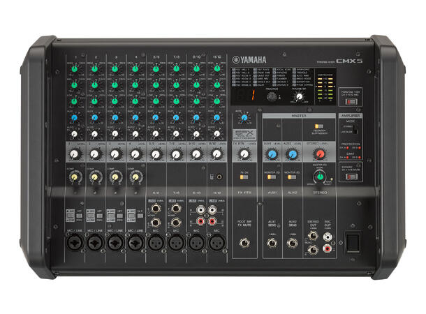 Yamaha EMX5 Mikserforsterker 8 mic, 2x500W