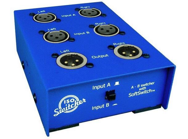ARX Iso Switcher A/B velger XLR inn/ut