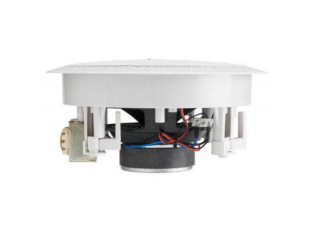 AUDIOPHONY CHP620 Himlingshøyttaler 6,5" Hvit. 20W/100V