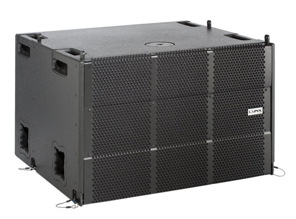LYNX GXR-D15A Subwoofer 2 x 15", 2400W, Class D, DSP