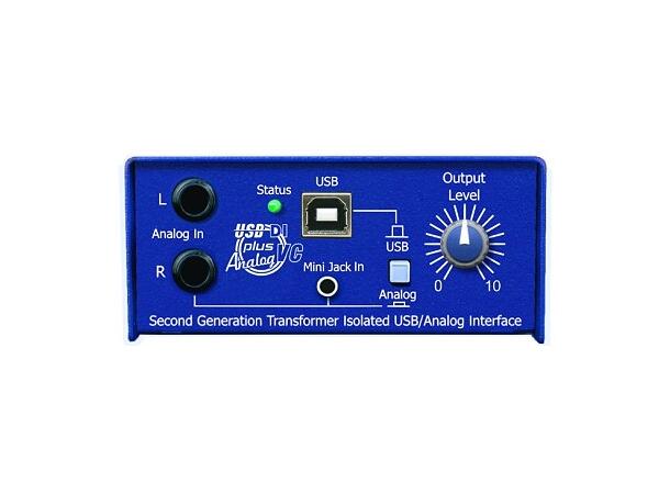ARX USB DI PLUS VC Stereo DI-boks m/USB og analog inn, volumkontroll
