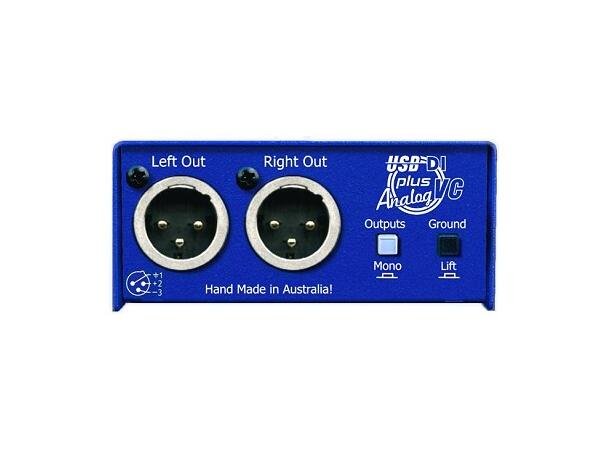 ARX USB DI PLUS VC Stereo DI-boks m/USB og analog inn, volumkontroll