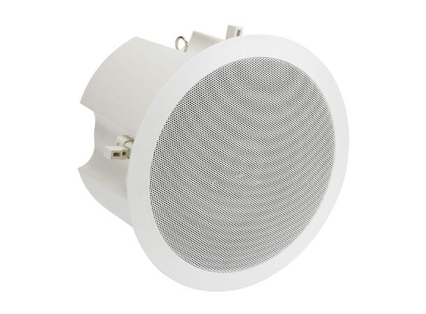 AUDIOPHONY CHP660 Himlingshøyttaler 6,5" Hvit. 60W/100V/8ohm