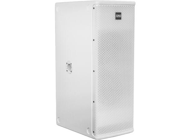 DAD ARK2V8SP Passiv sub 300W, 2x8" Hvit. 122dB SPL