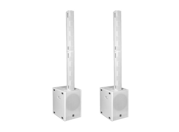 DAD ARKPLUS2-ST column array pakke, hvit 2 x ARK112SA + 4 x ARK803AP