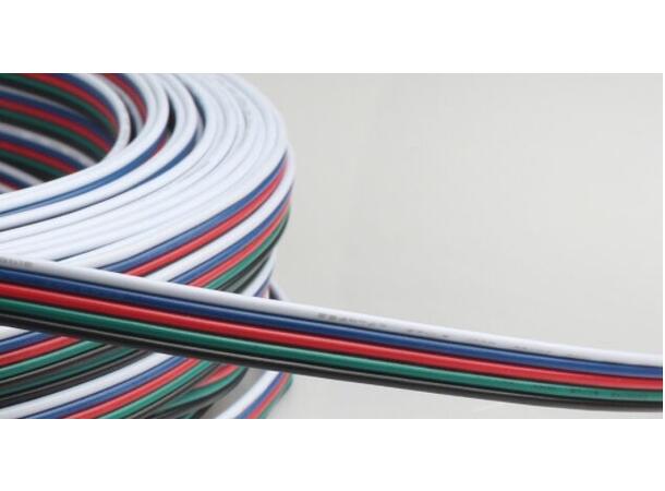SBL 5-leder kabel for LED strip etc. Rull á 20 meter