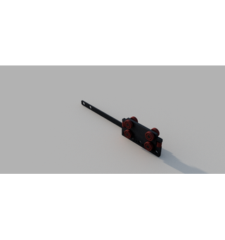 FlexRail Master Runner overlapp Sort Walk-Along overlapp arm