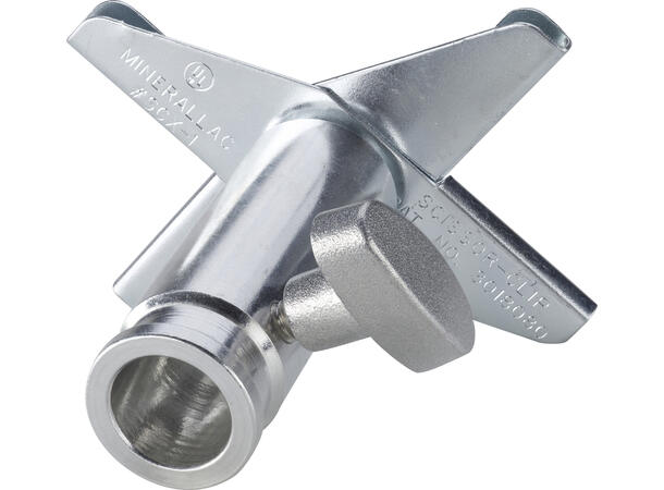 KUPO KD-CF16P 16mm hun spigot for tak For feste av lamper etc. rett i T-profil