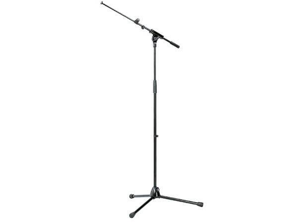 K&M 210/8 Mikrofonstativ m/galge Sort