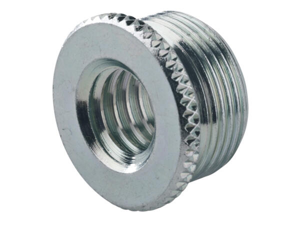 K&M 217 Gjengeadapter 3/8" female thread, 5/8" 27 gauge male