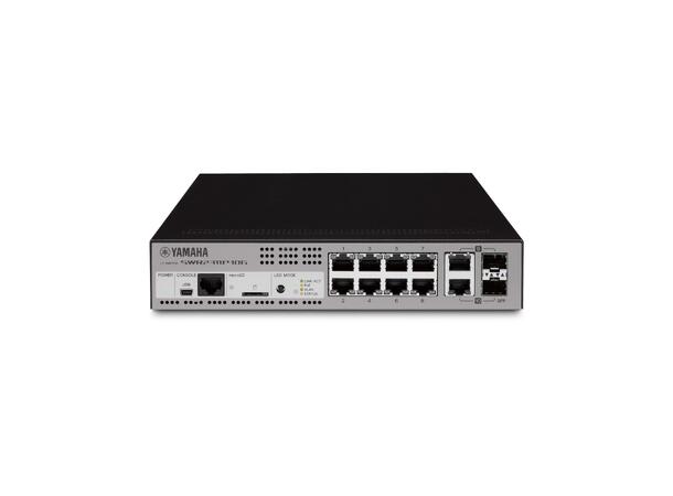 Yamaha SWR2311P  L2 Switch 8 porter + 2 combo Optimalisert  Dante