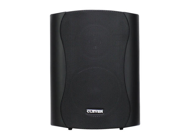 CLEVER ACOUSTICS ACT 35 miljøhøyttaler Sort. Par med aktiv+ passiv høytt. 25W.