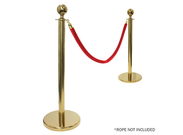 ELUMEN8 Stolpe for VIP inngjerding gull, 95cm