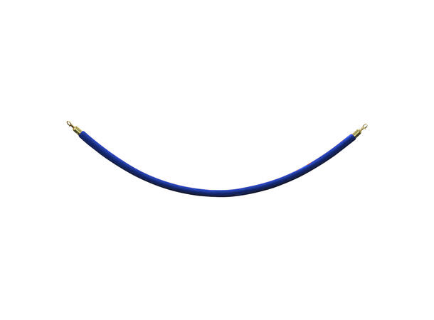 ELUMEN8 Velour rep, blå Gull endekappe, 1,5 meter