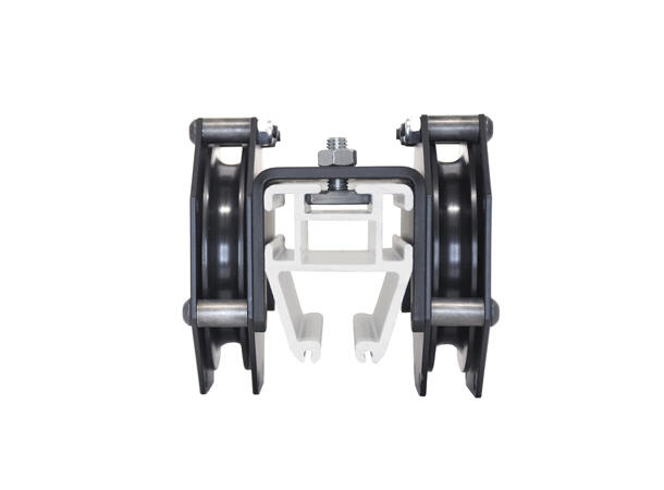 FlexRail hoved-trinser Sort / rød hoved-blokk for snortrekk 