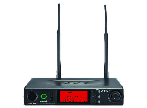 JTS RU-8011DB/RU-850LTH Trådløst system Enkel mottager og håndsender