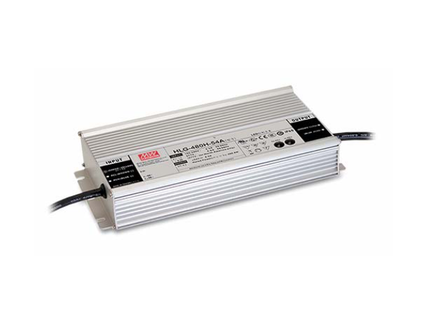 MEANWELL Strømforsyning 24VDC, 480W 20A. For LED strip etc. IP 67