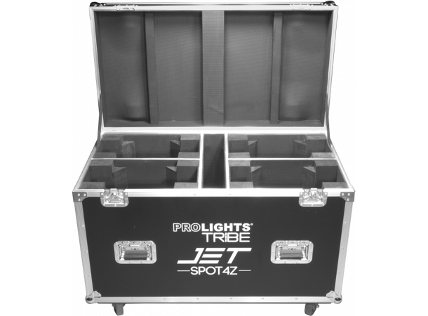 PROLIGHTS FCLJS4Z Flightcase for 4stk JETSPOT4Z