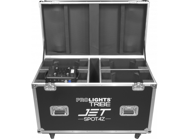 PROLIGHTS FCLJS4Z Flightcase for 4stk JETSPOT4Z