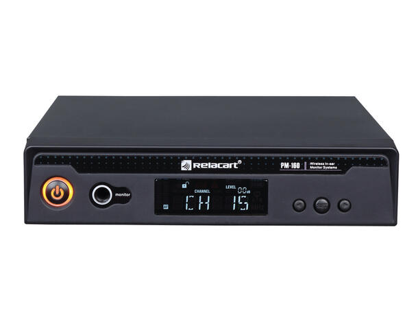 RELACART PM-160 stereo sender for in-ear 32 kanaler