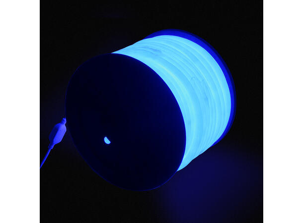SBL Neoflex 230V blå Ø16mm 120Led/m 2835SMD.50m rull