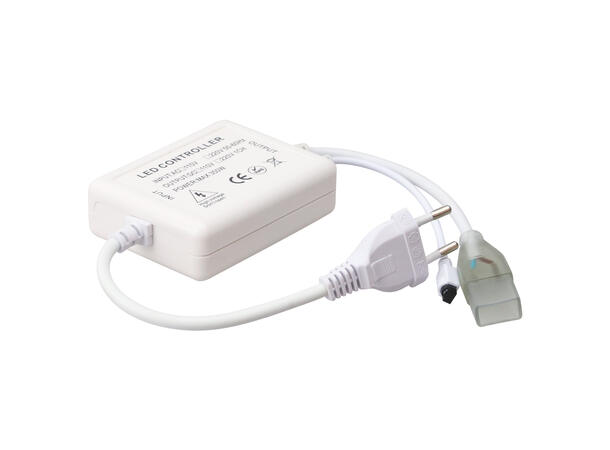 SBL dimmer for 230V LED strip For single color. IR fjernkontroll inkl.