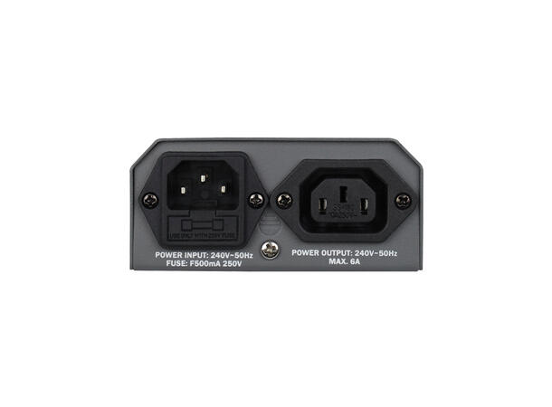 TRANSCENSION CS2 DMX-splitter DMX inn til 2 ut, 3 pin XLR. Euro inn/ut