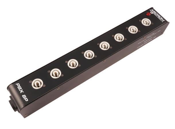 KAGU TPB-007-TRPC strømdistribusjon 1 x TR1 inn, 8 x Powercon ut