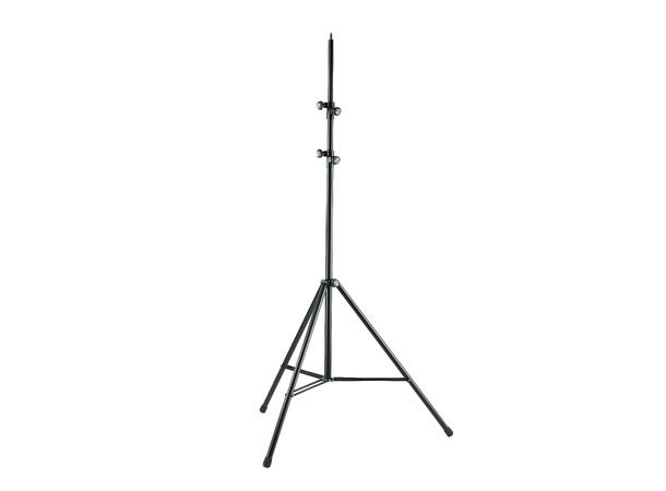 K&M 20811 Mikrofonstativ Overhead Høyde 180cm-440cm. Sort