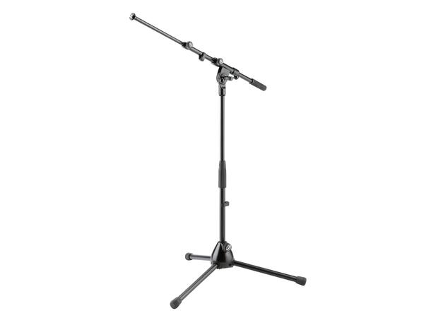 K&M 259 Lavt Mikrofonstativ med tripod Sort 